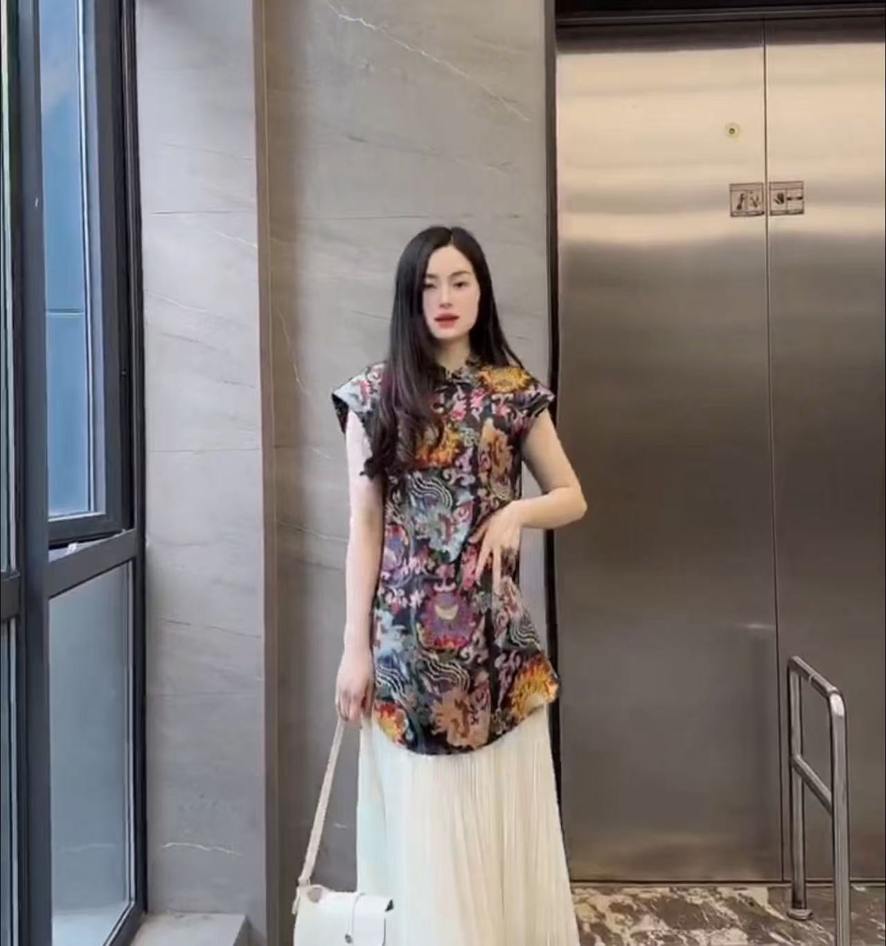 SENBIYAO/森比垚 5335#新国风香云纱马甲外套