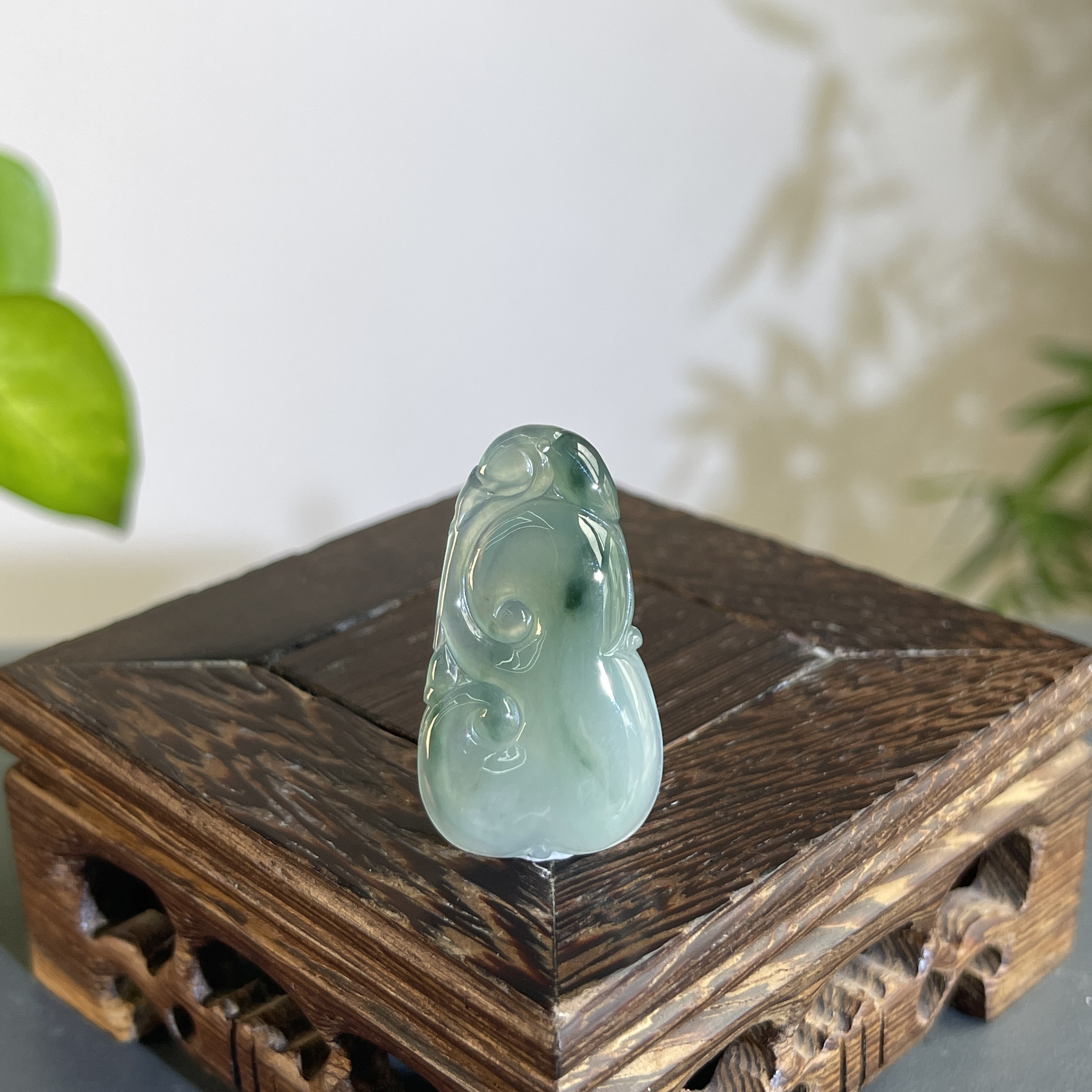 JCW03-28 天然翡翠缅甸A货 如意