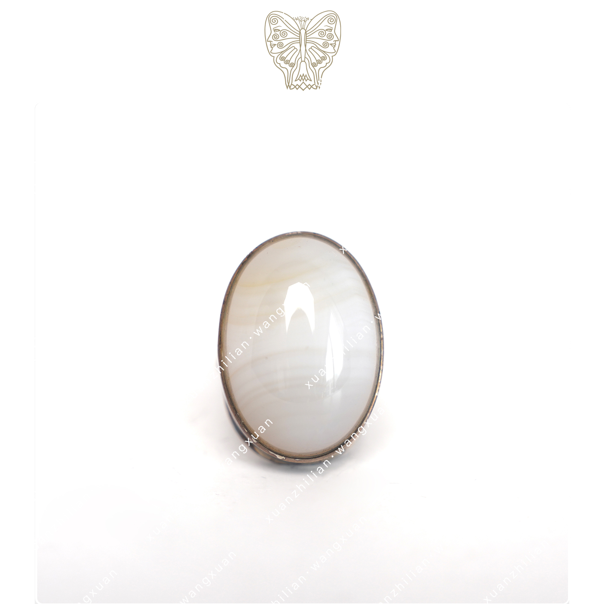 璇之恋•王璇 合金大理石戒指  中古戒指