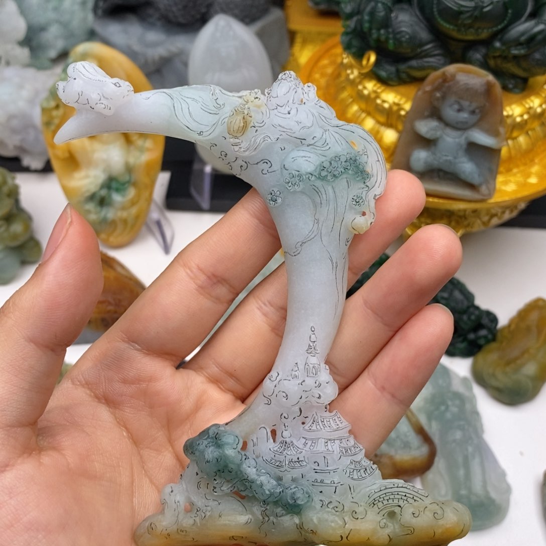 定制翡翠未镶嵌翡翠