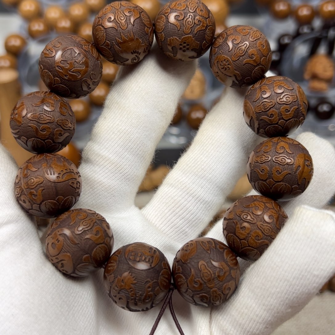 六道木手串/手链2.0雕刻