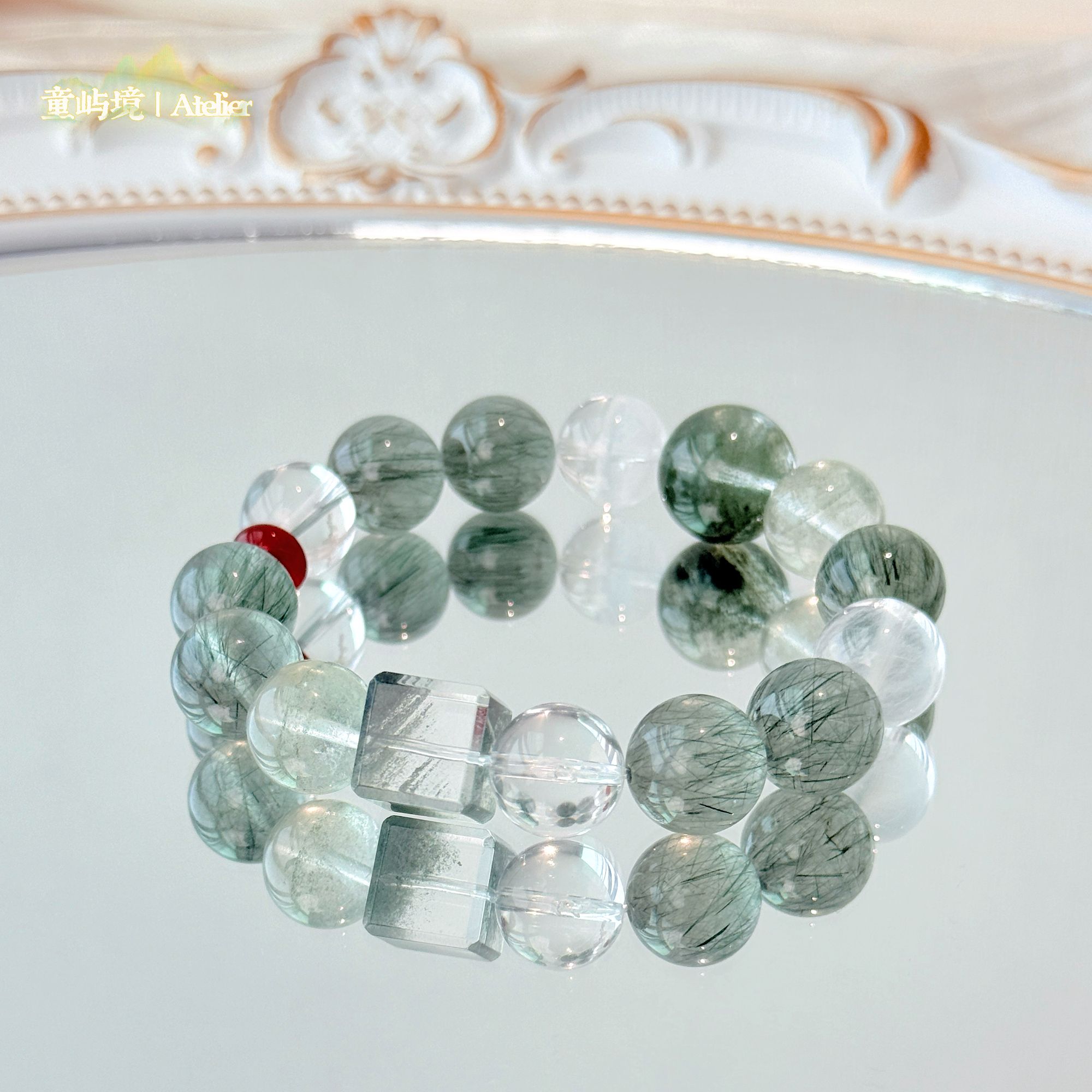 【探春】 童屿境~天然水晶原创手串多样性发其一