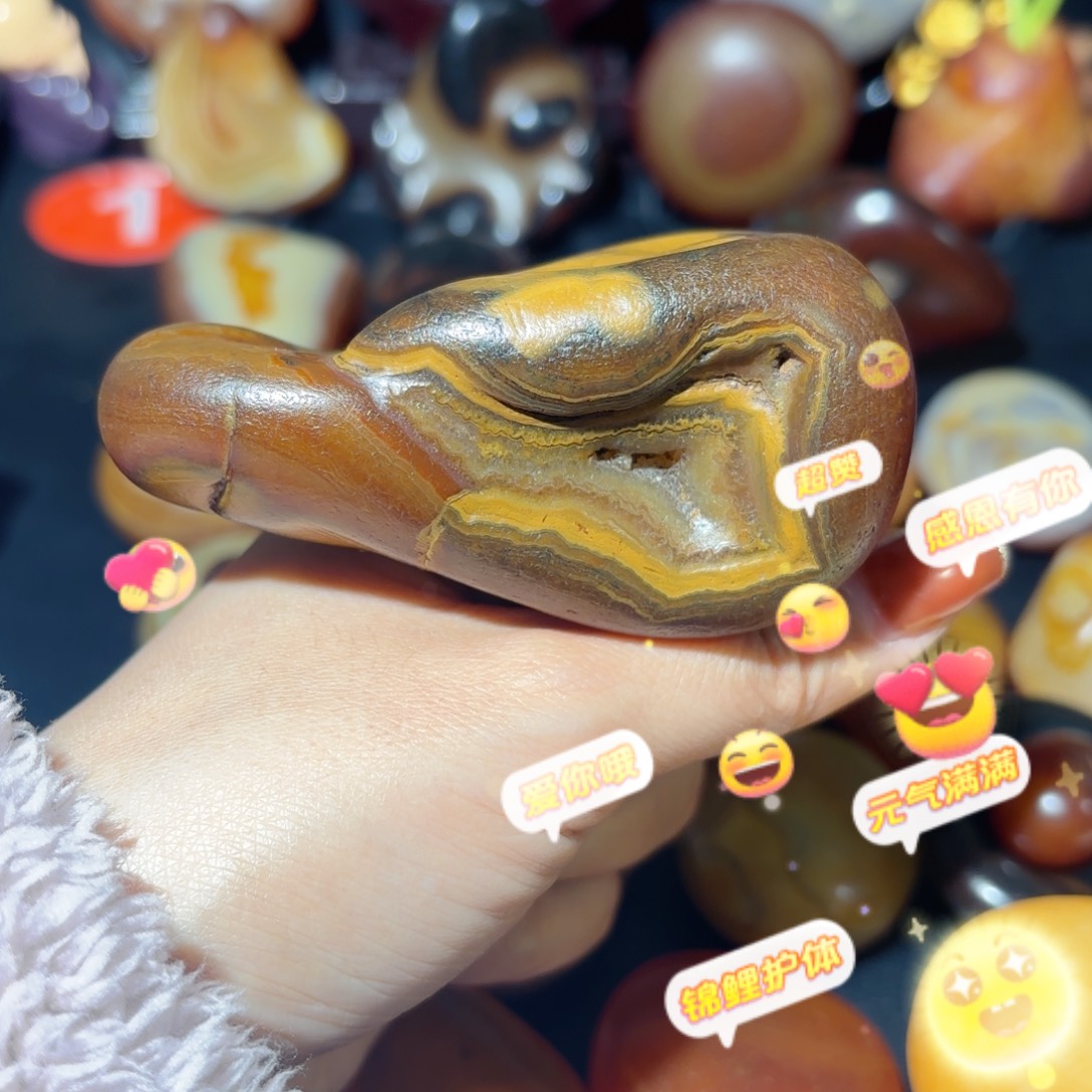 非洲马达加斯加天然玛瑙原石