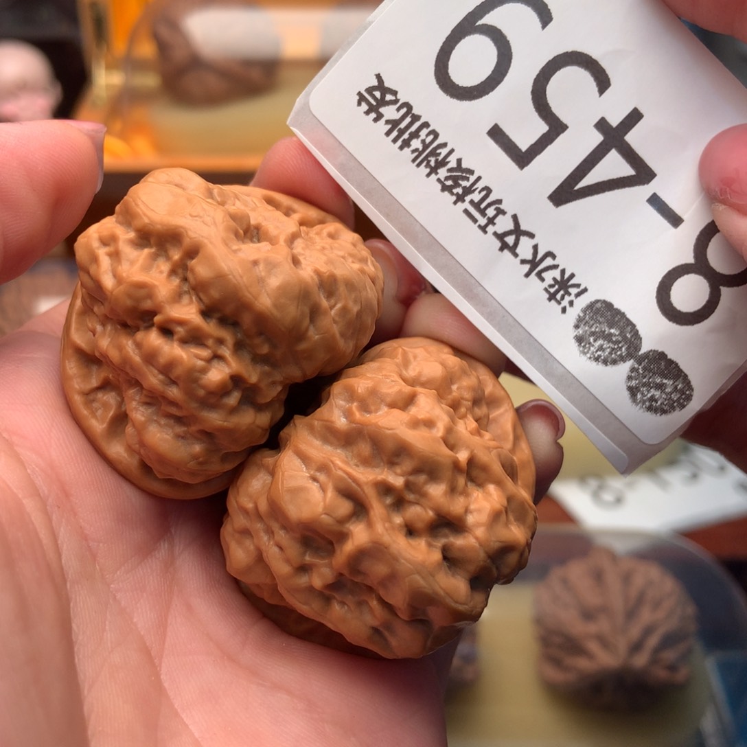 文玩核桃把件40蛤蟆头