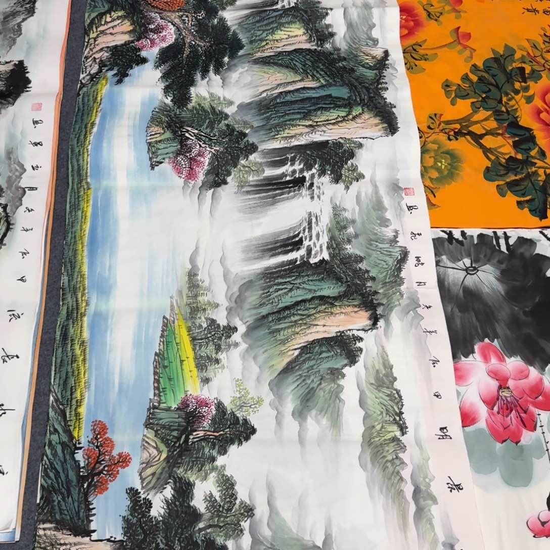 国画晓彤美术馆直播间