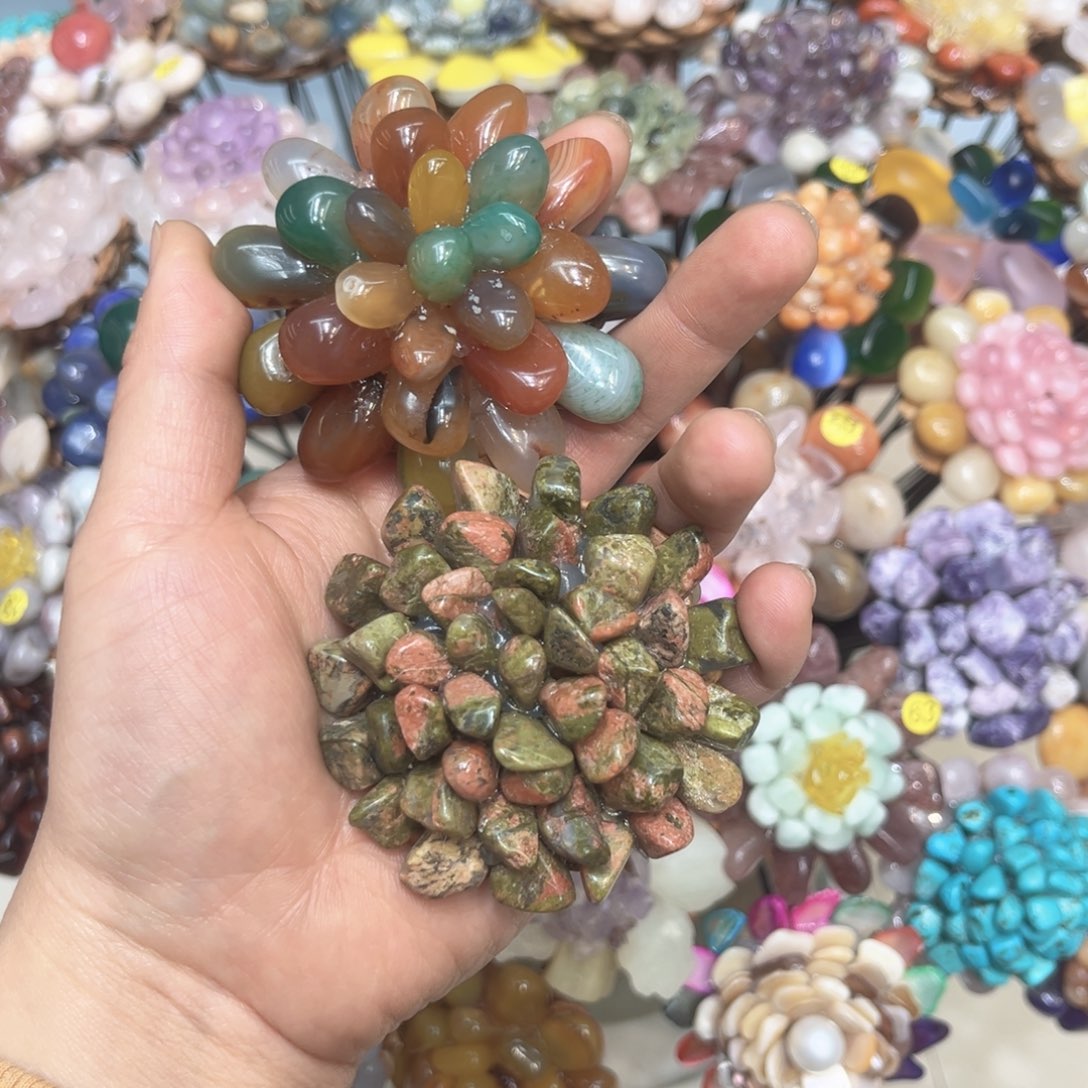 爱***贝松塔干花摆件永生花