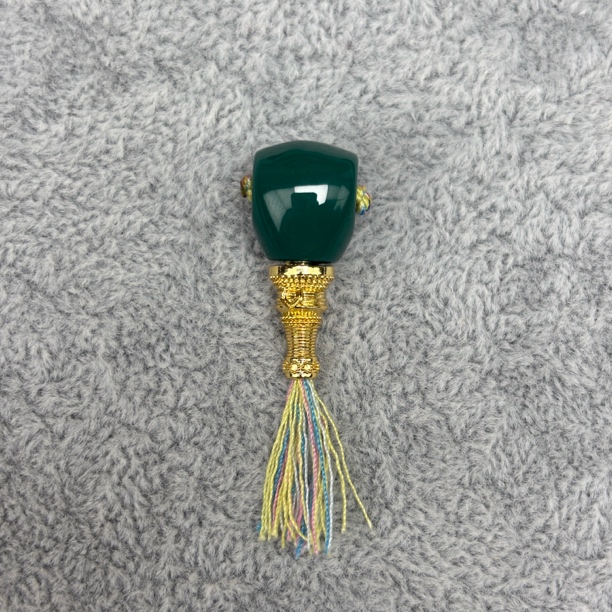 精品高瓷玉化分体三通带配饰12mm时尚百搭文玩配饰