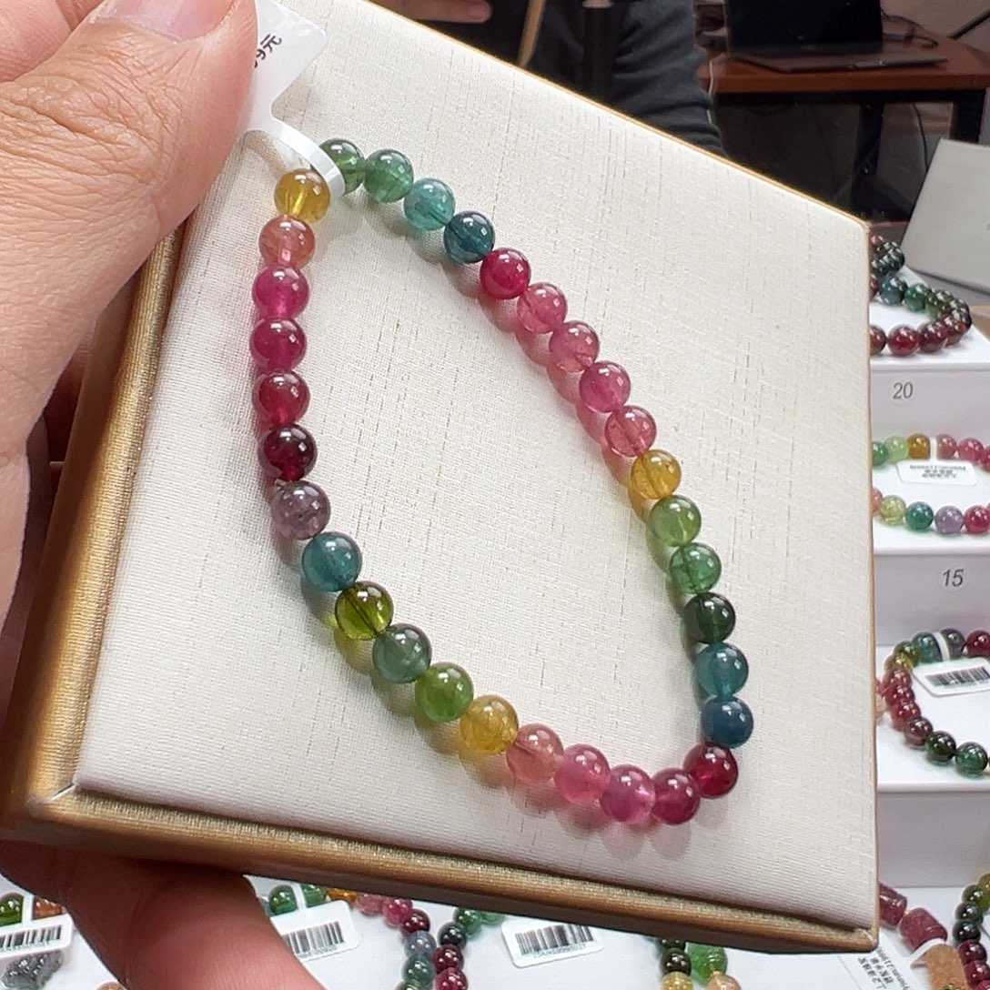 手串碧玺未镶嵌5.8mmmmmmmmmmmmm