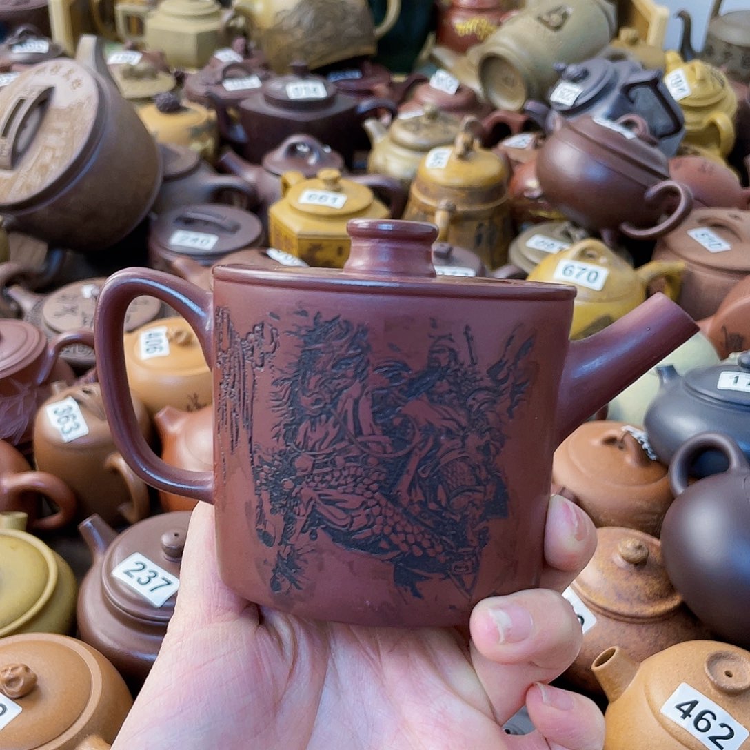 茶壶紫砂紫砂微瑕