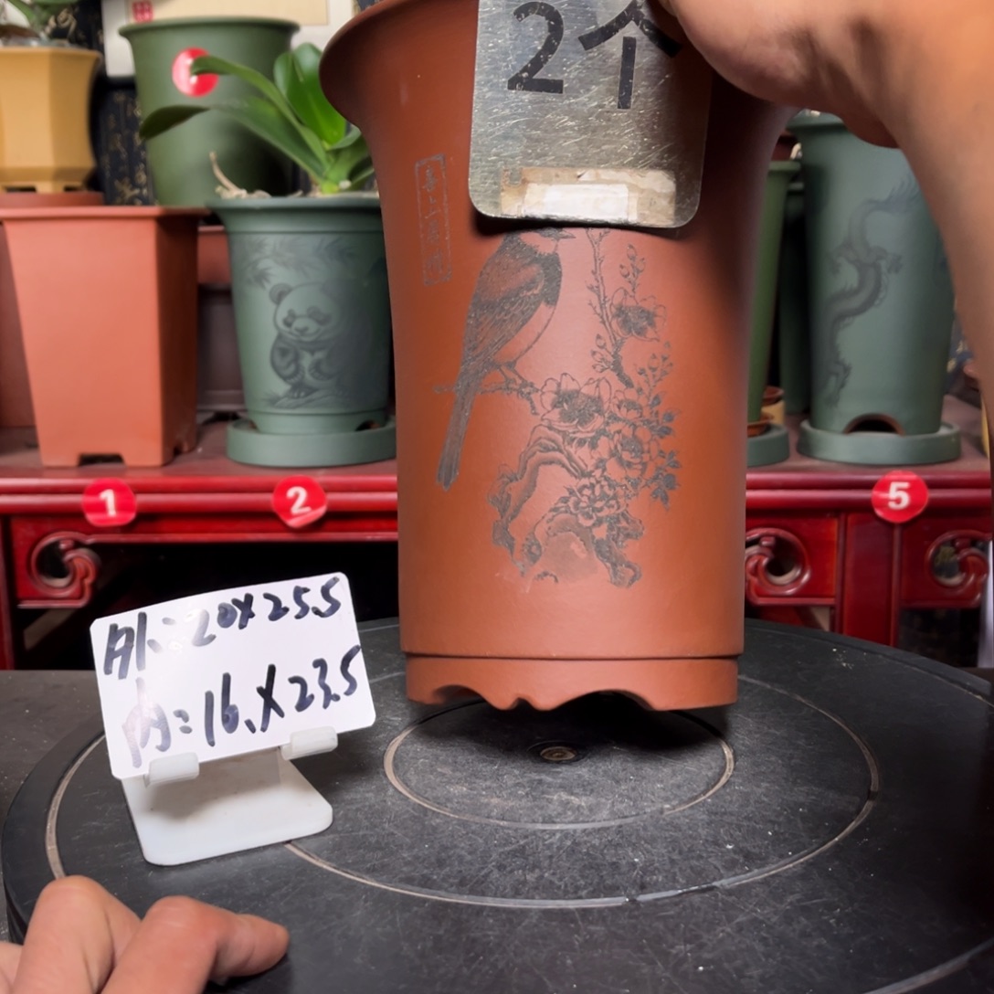 花盆紫砂紫砂花盆