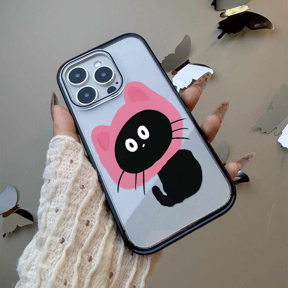 【AI键全包】头巾小猫适用苹果16promax手机壳iphone15/17