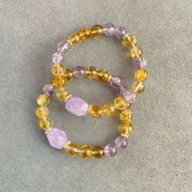 D299-紫水晶配饰手串k8单圈5102