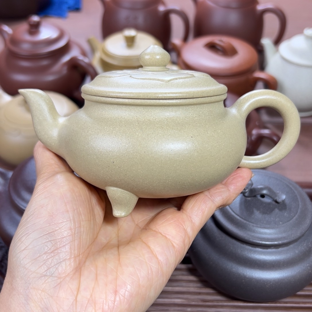 本山绿泥茶壶本绿 大彬如意 180cc