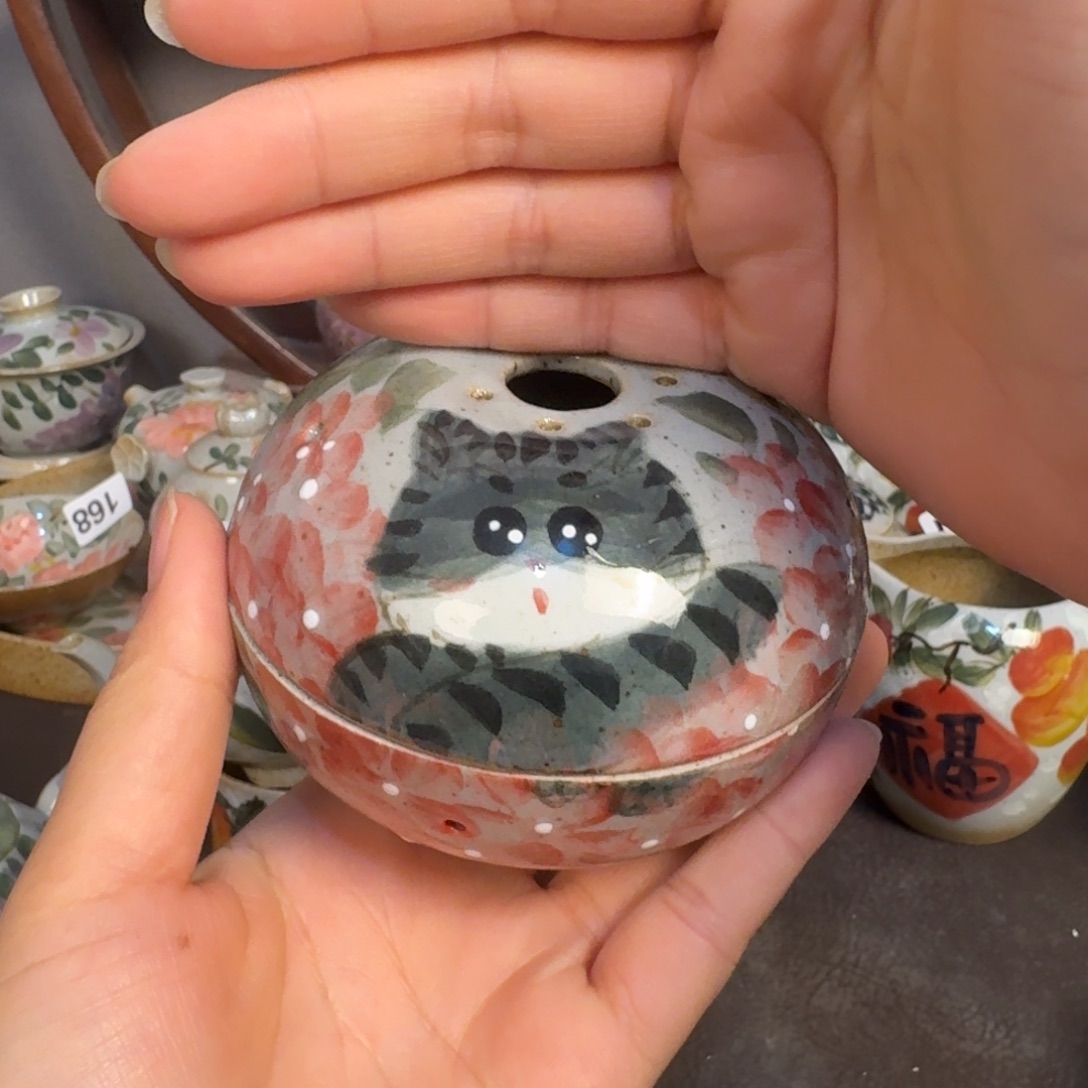 八***月瓷片景德镇手工制作