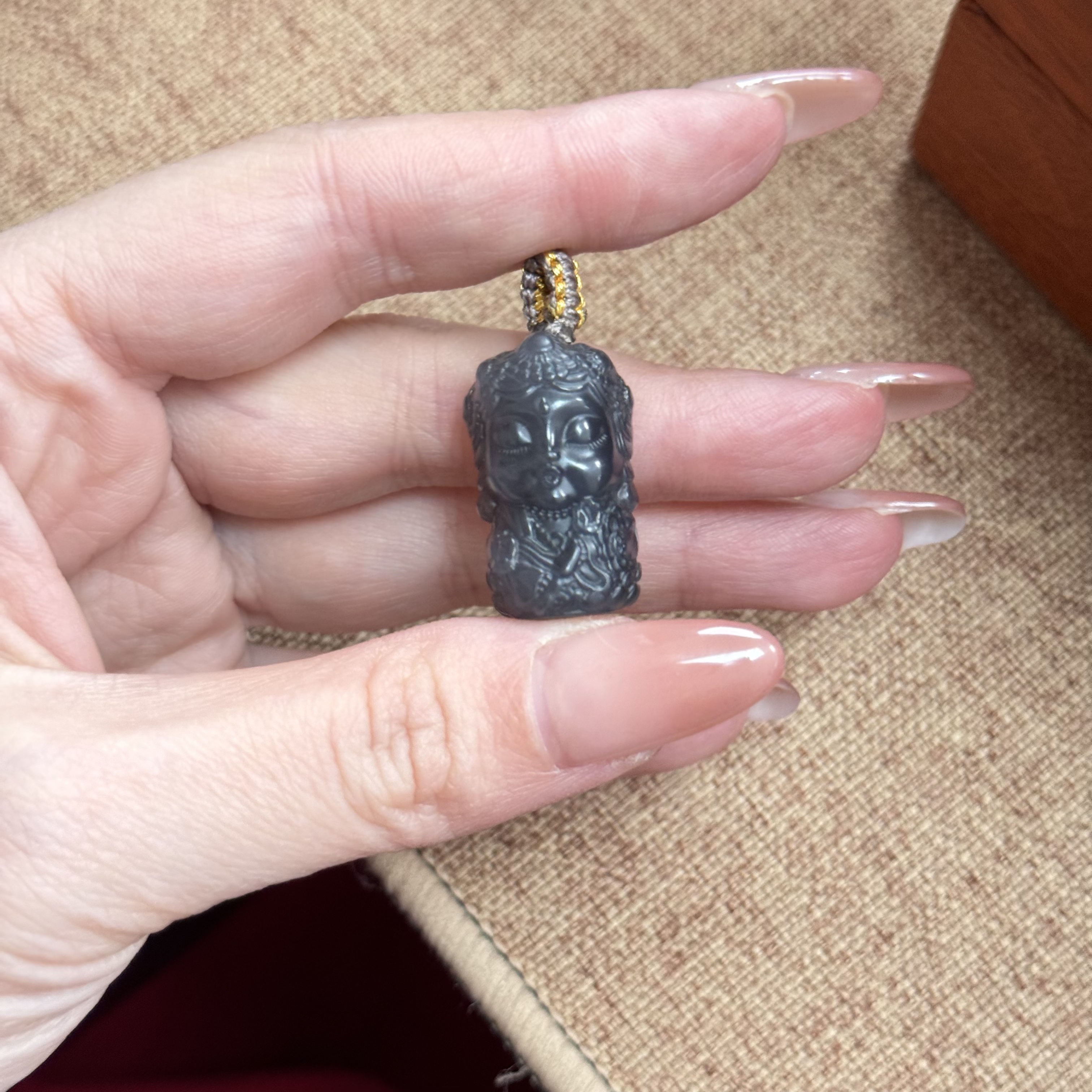 绿度母烟紫吊坠一发一（多样性发货）