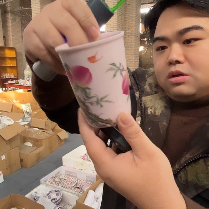 陶摆件景德镇老厂瓷30