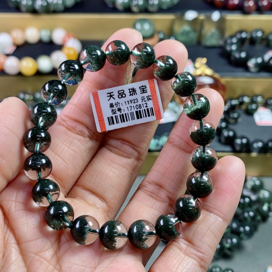 水晶手链未镶嵌绿幽灵手链1710812