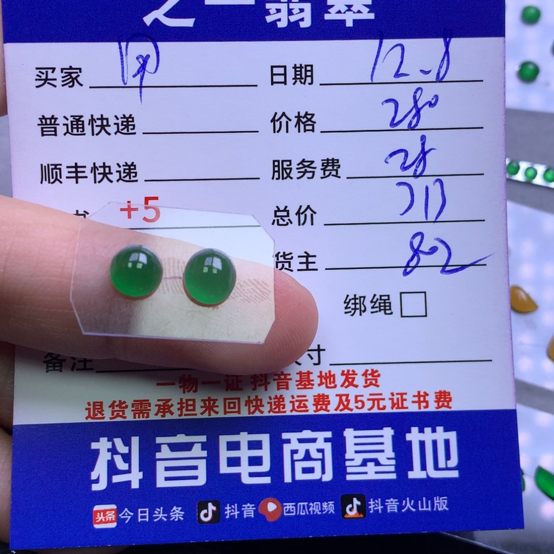 颈饰未镶嵌翡翠用***6