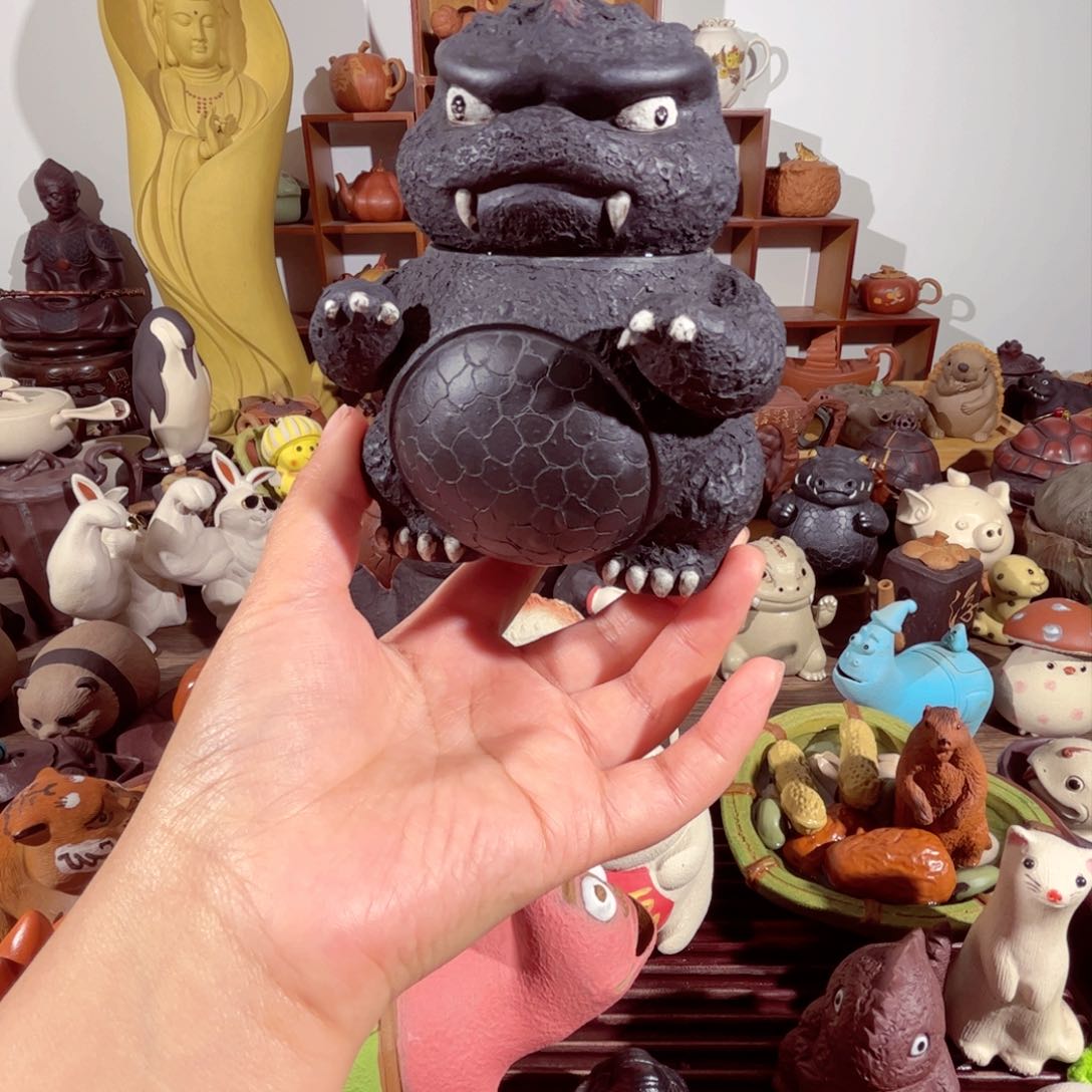 紫砂茶壶了*纯手工制作过程非常