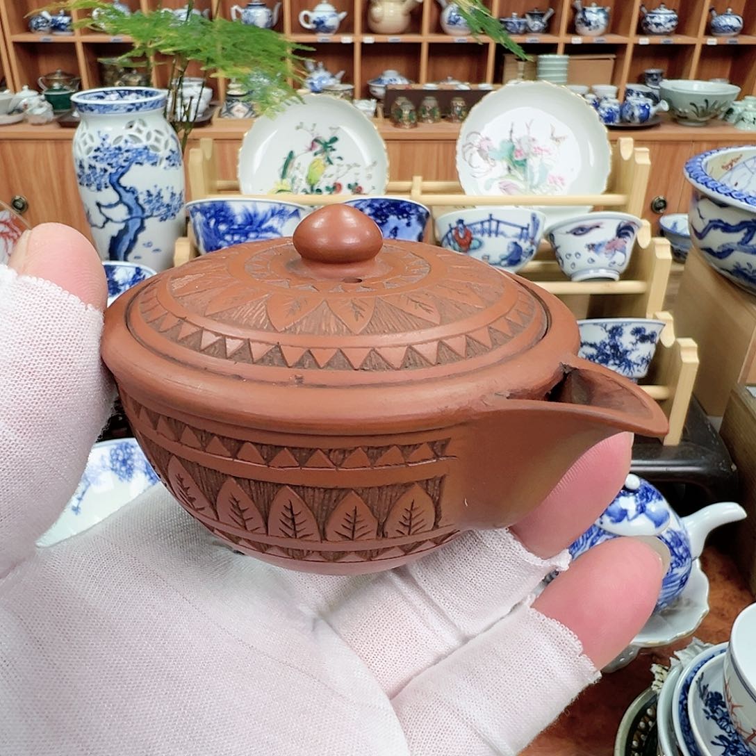 就**变柴窑茶具茶壶茶杯宝瓶