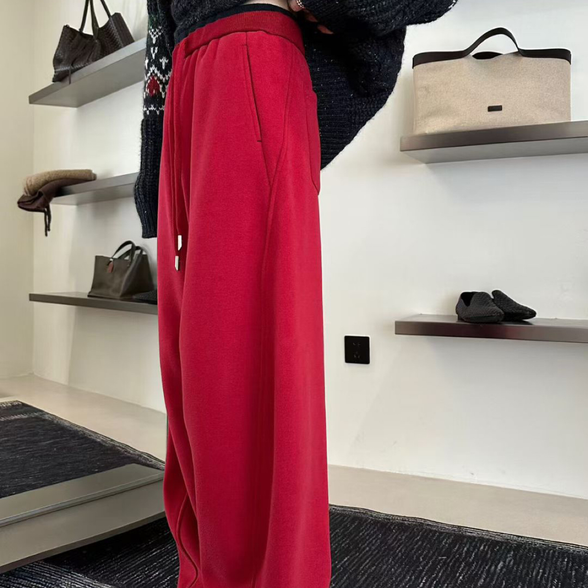 漂亮女主角（加绒卫裤）