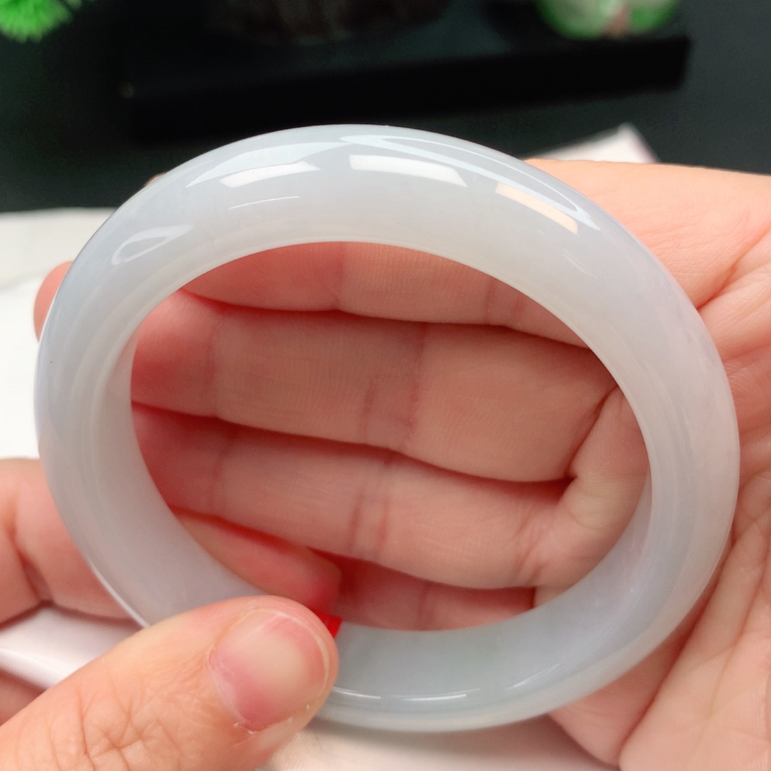 未镶嵌手镯翡翠55-57圈