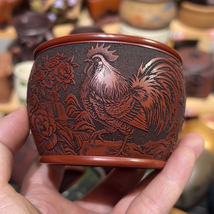 茶杯紫砂宜兴紫砂主人杯