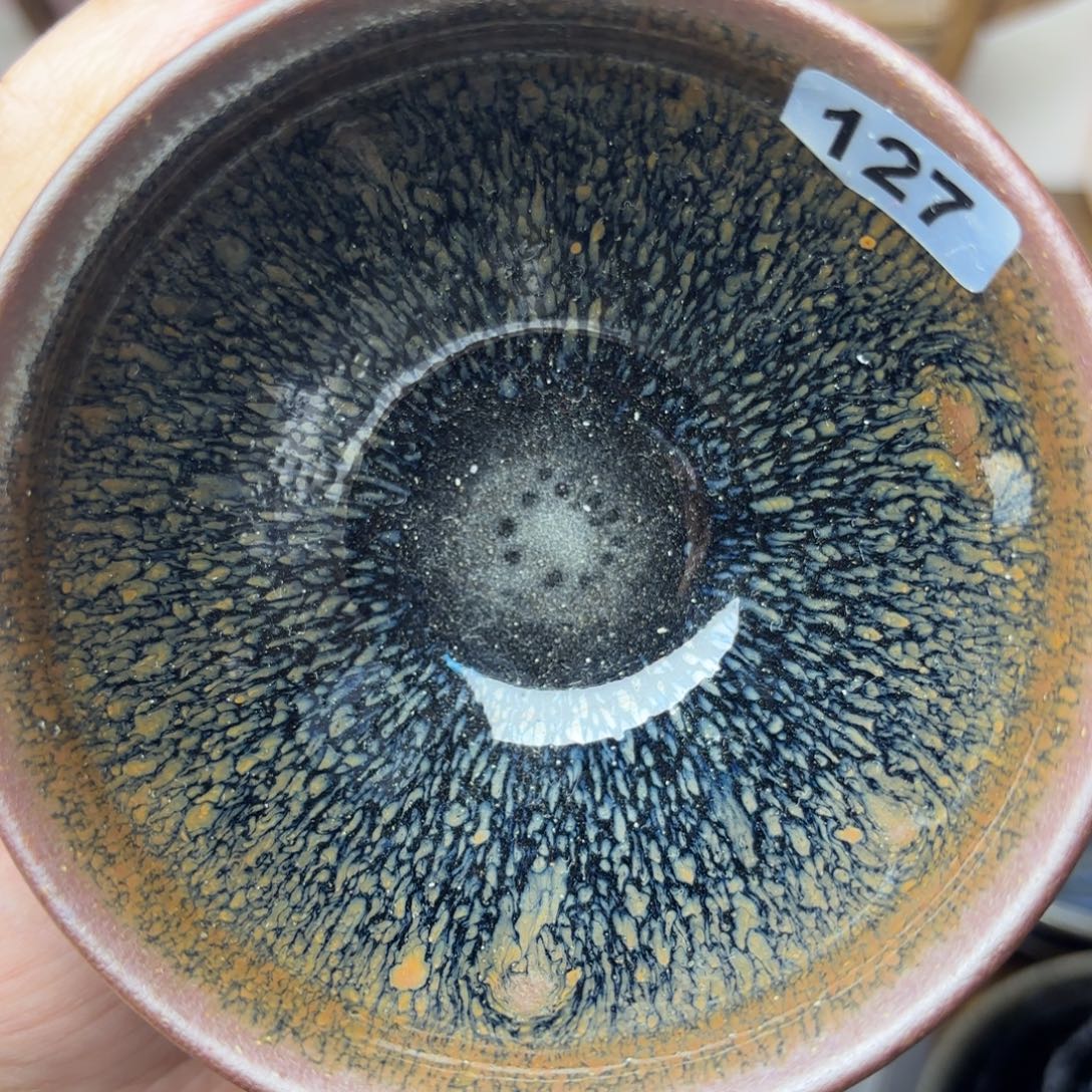 齐***龙茶盏齐哥微瑕建盏主人杯