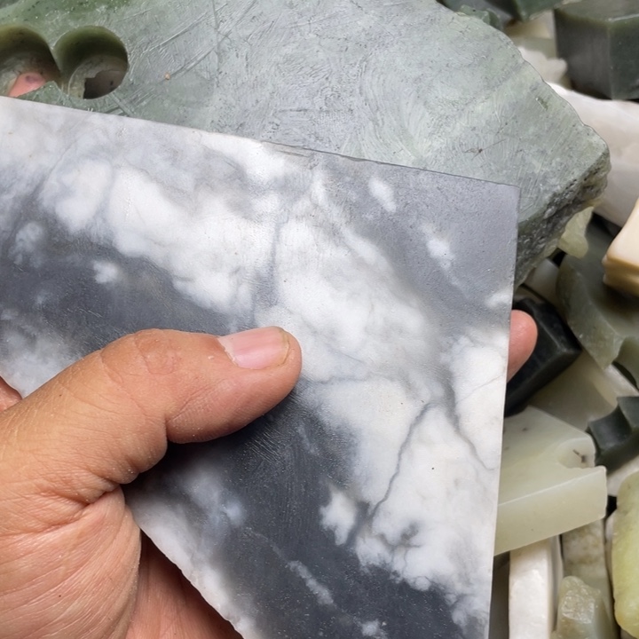 丹***）未镶嵌和田玉珠宝半成品