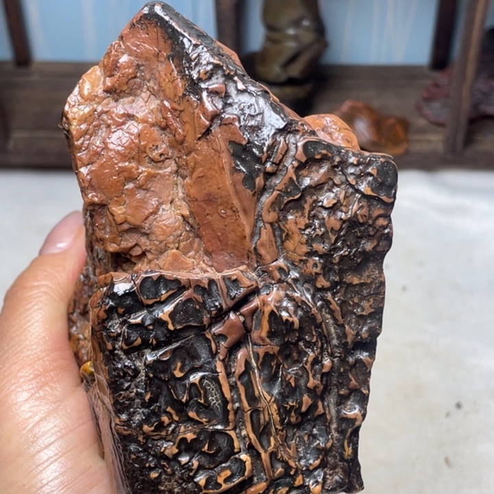 草***哥石材戈壁牧民美石原石