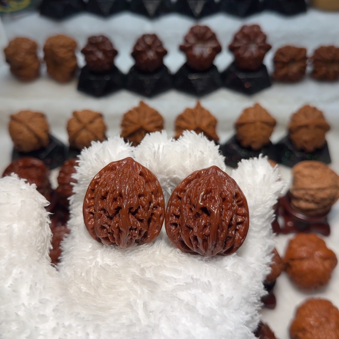 吊坠文玩核桃36虎头