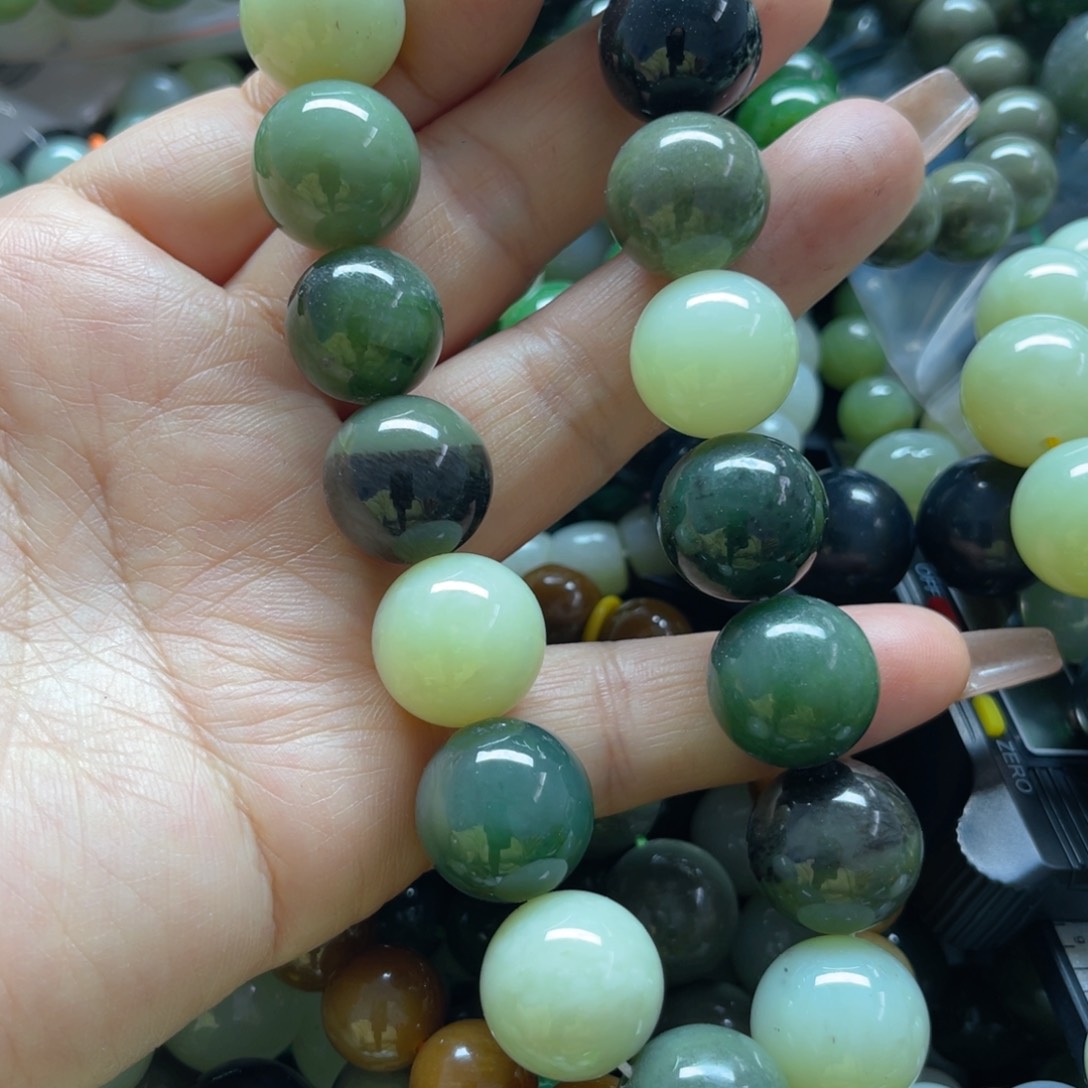 和田玉手链未镶嵌