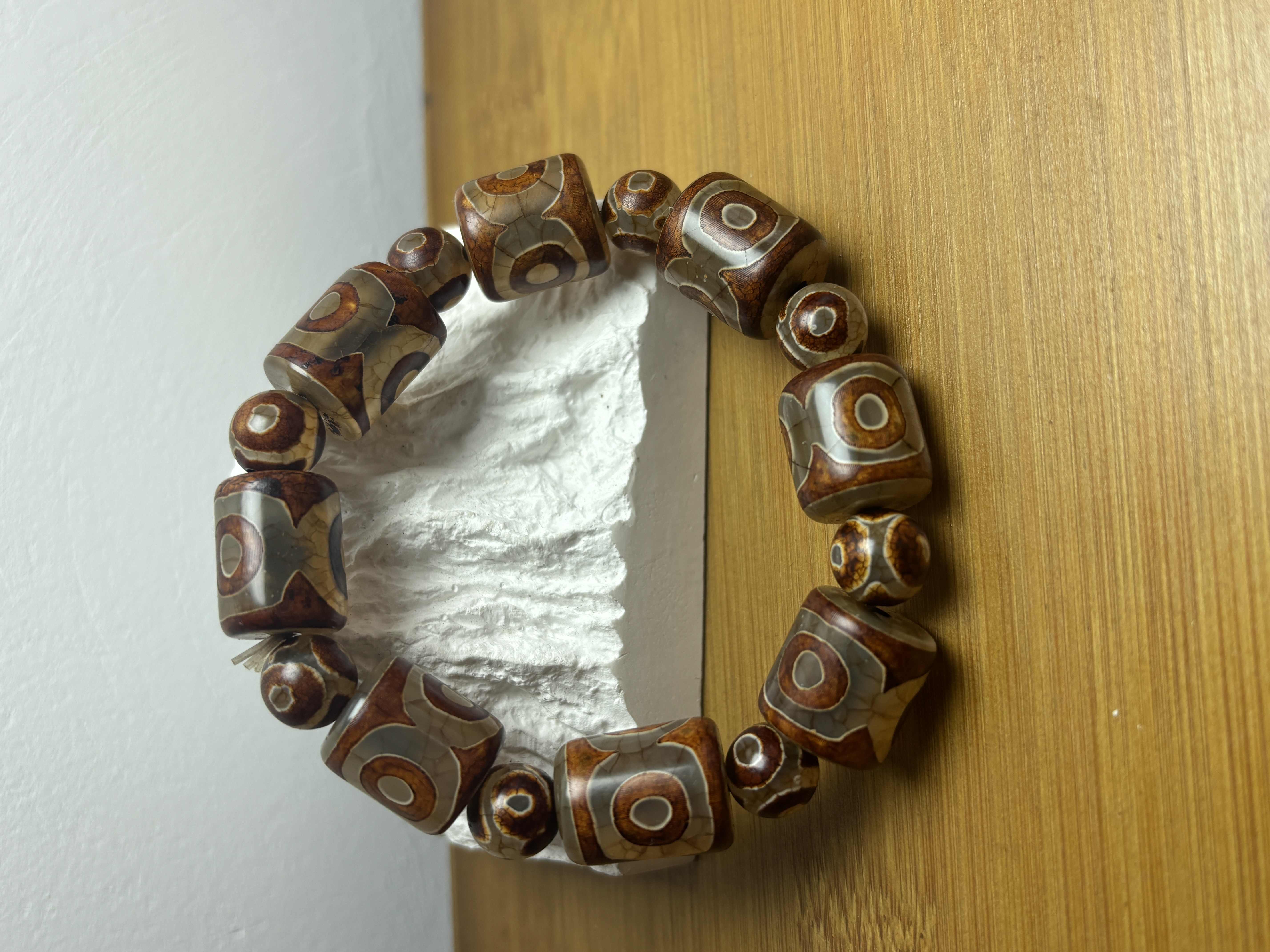 【福瀚】天眼手串带风化纹