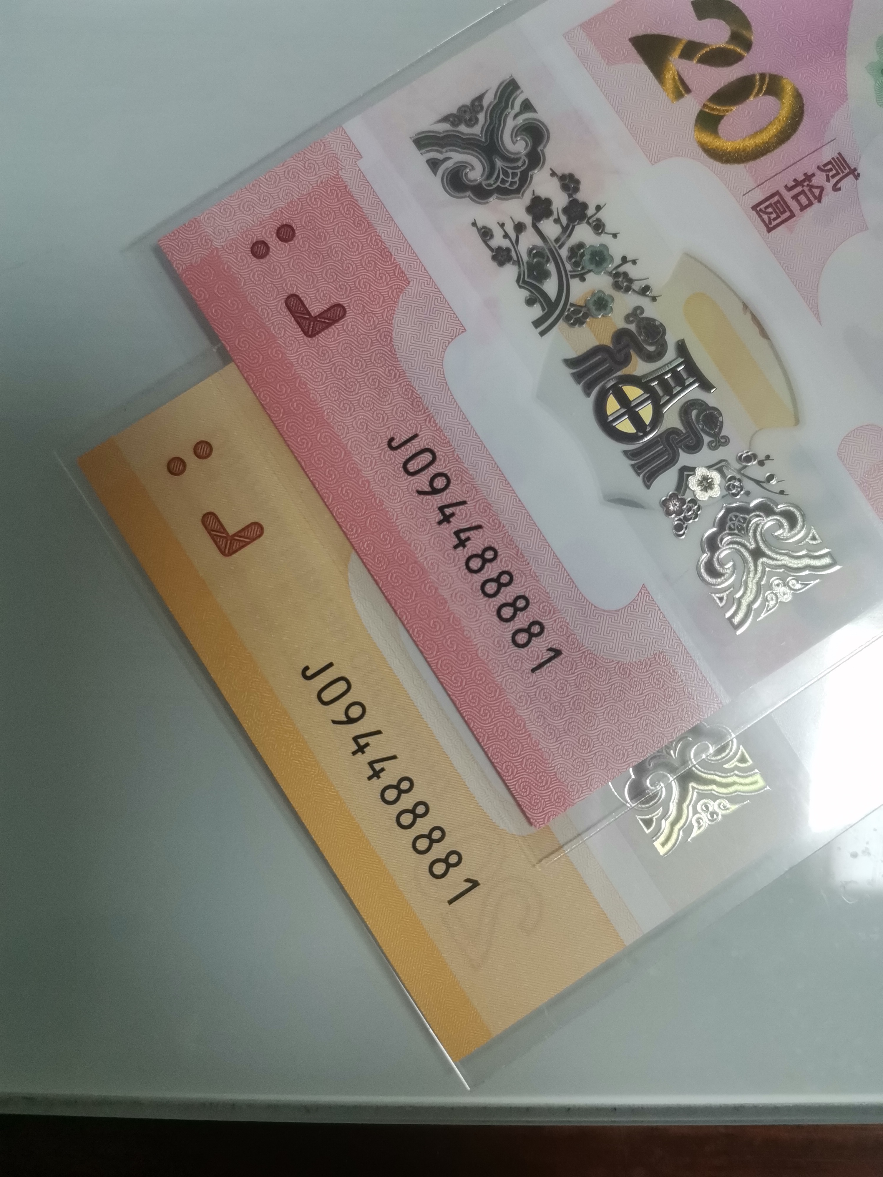 2025年蛇年贺岁钞龙蛇全同号094488881