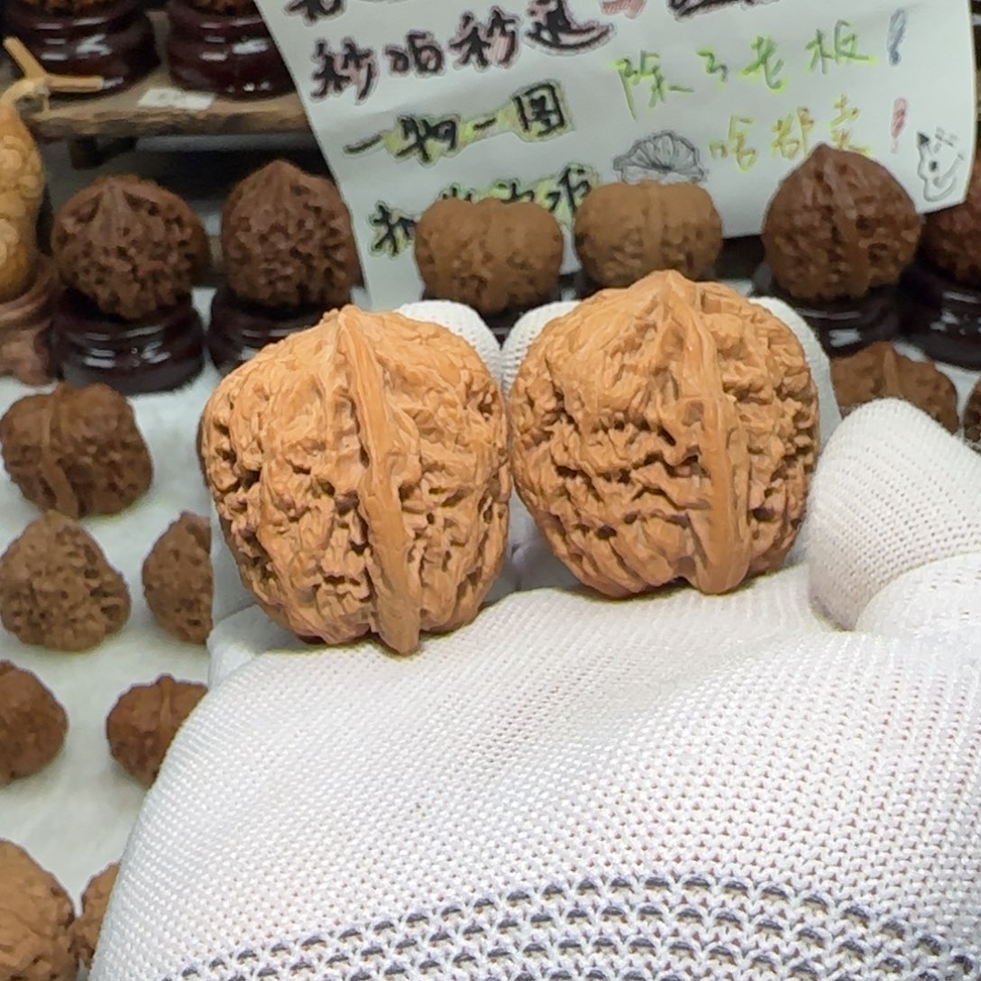 捣***马吊坠文玩核桃华北