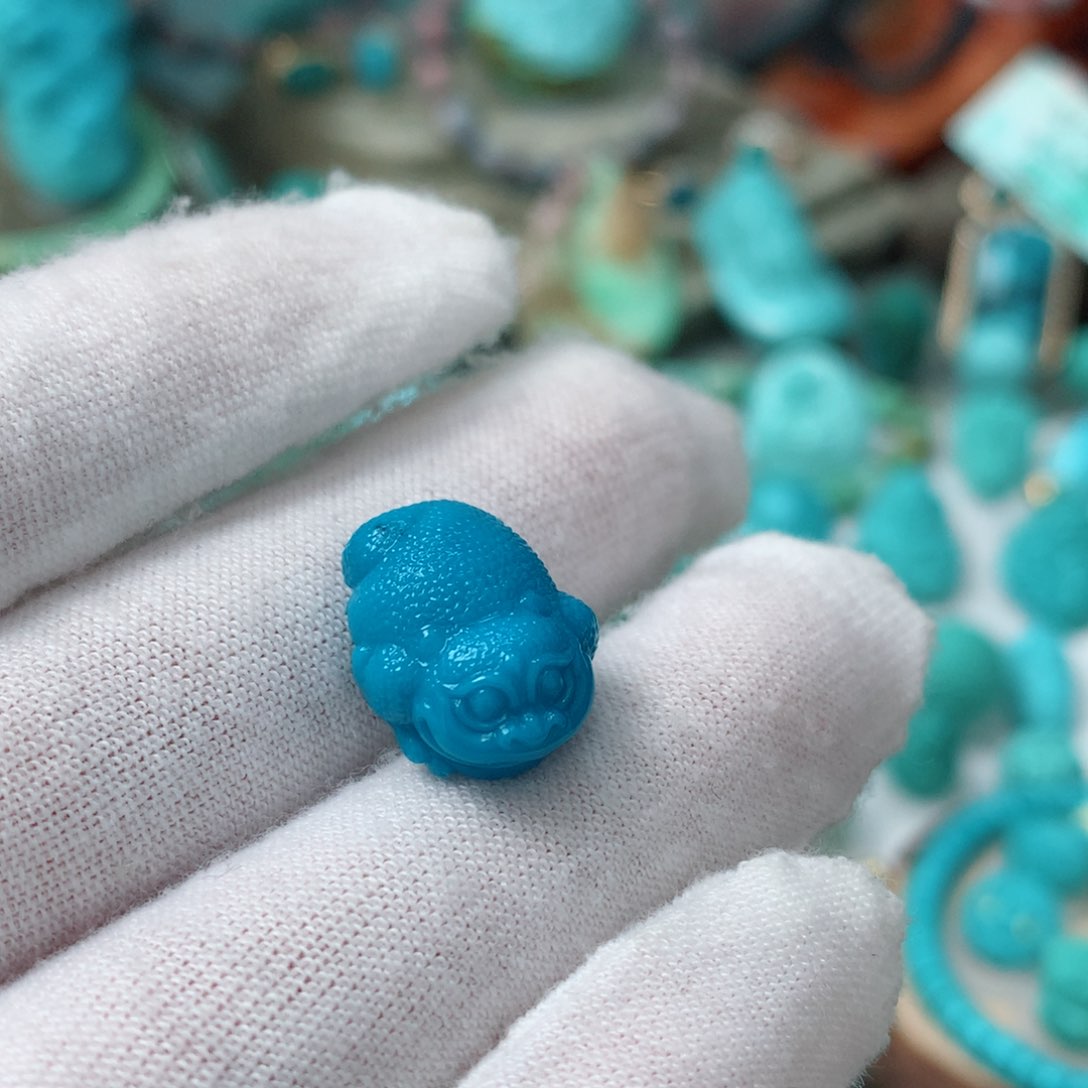 绿松石珠宝奇石未镶嵌