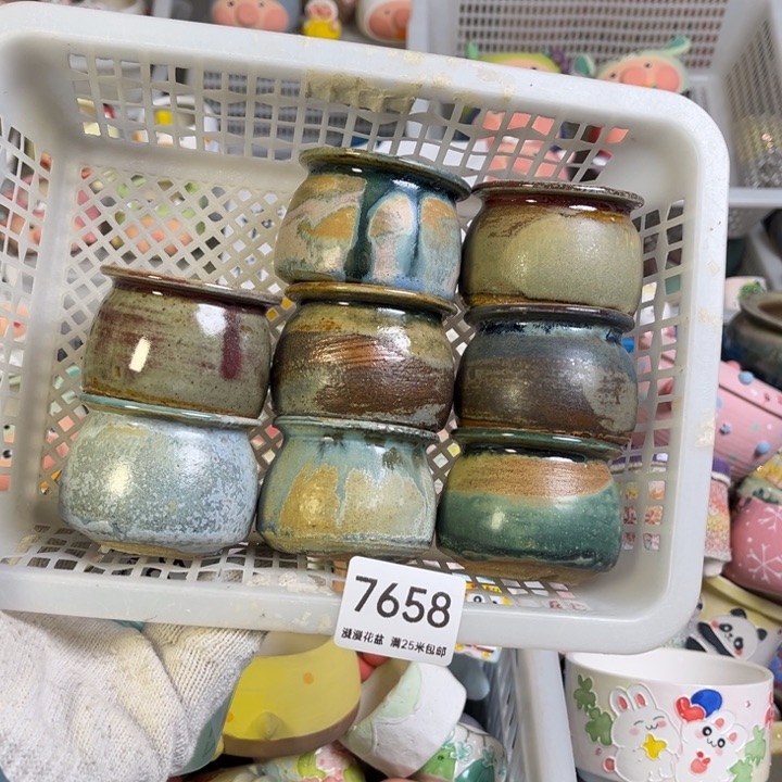 景德镇手工制作瑕疵7658口4