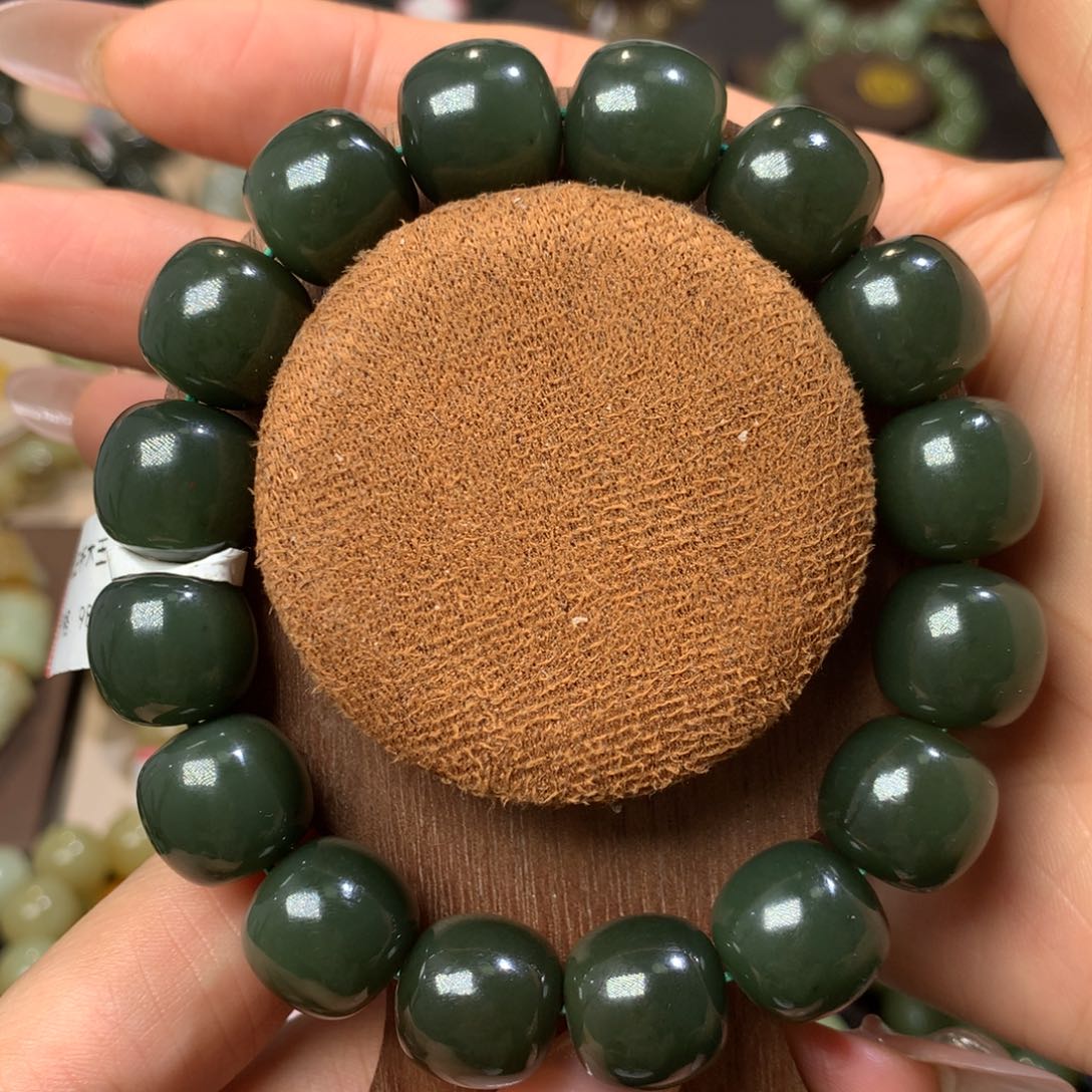 和田玉手链未镶嵌