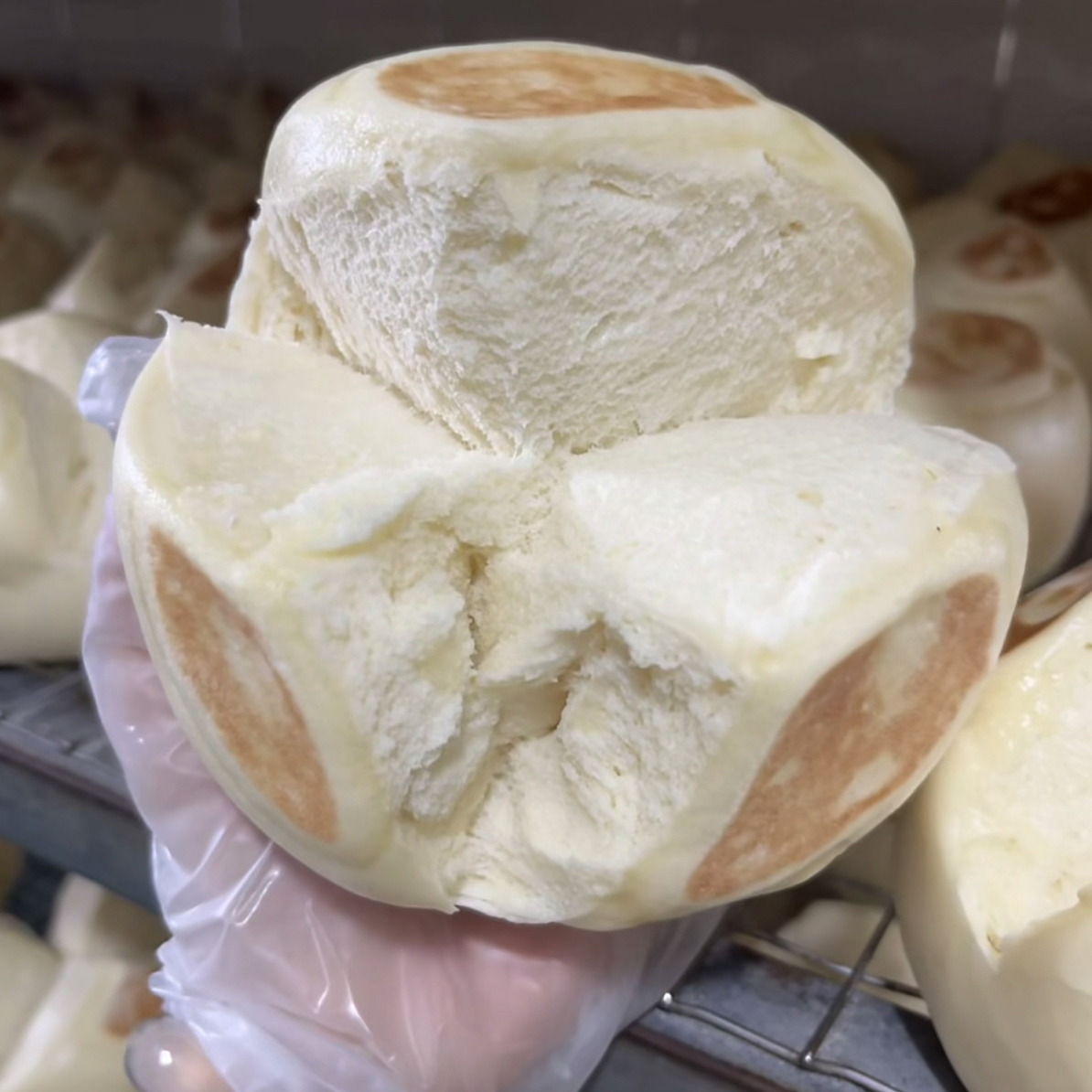 豆包+开花大馒头组合