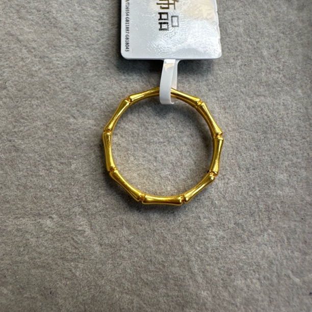 【莹莹专享】足金999投资金 17# 竹节 GP 0.49