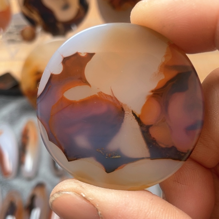 玛瑙/玉髓吊坠(不含链)未镶嵌