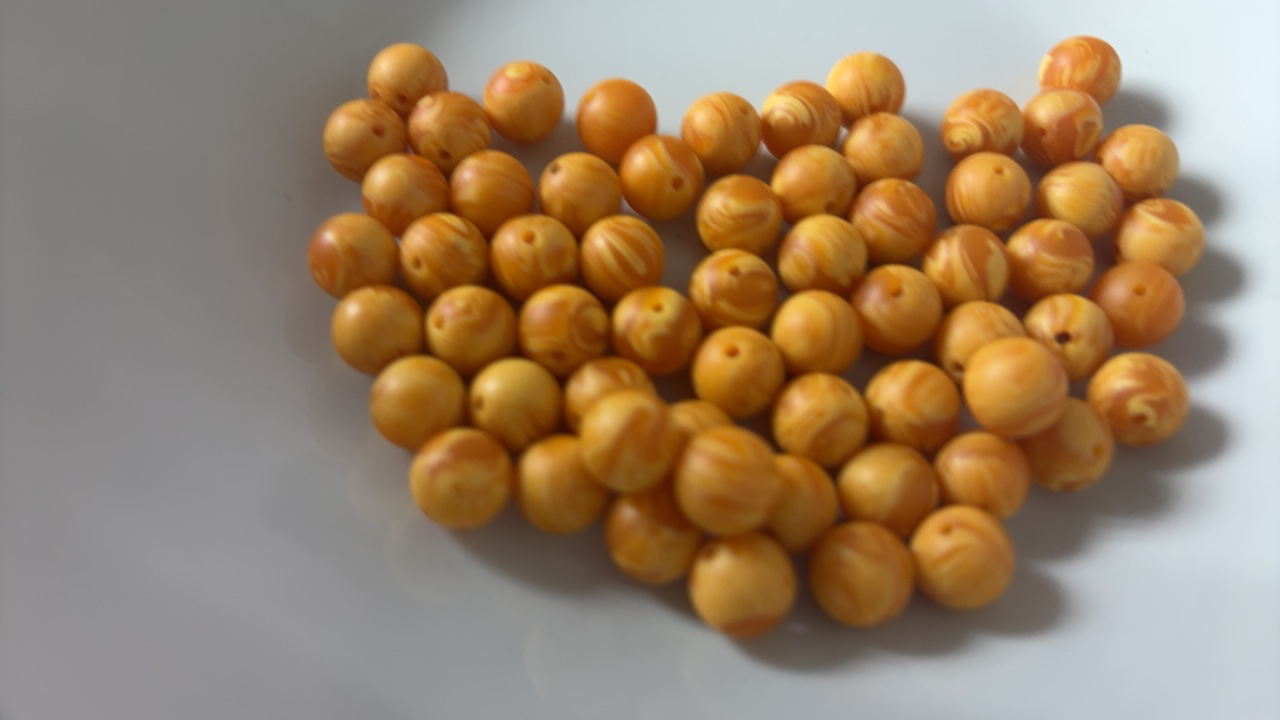 D193琥珀蜜蜡10mm单珠