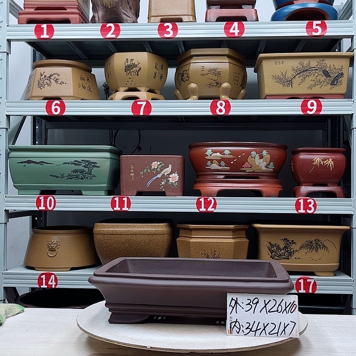 紫砂花盆紫砂花盆