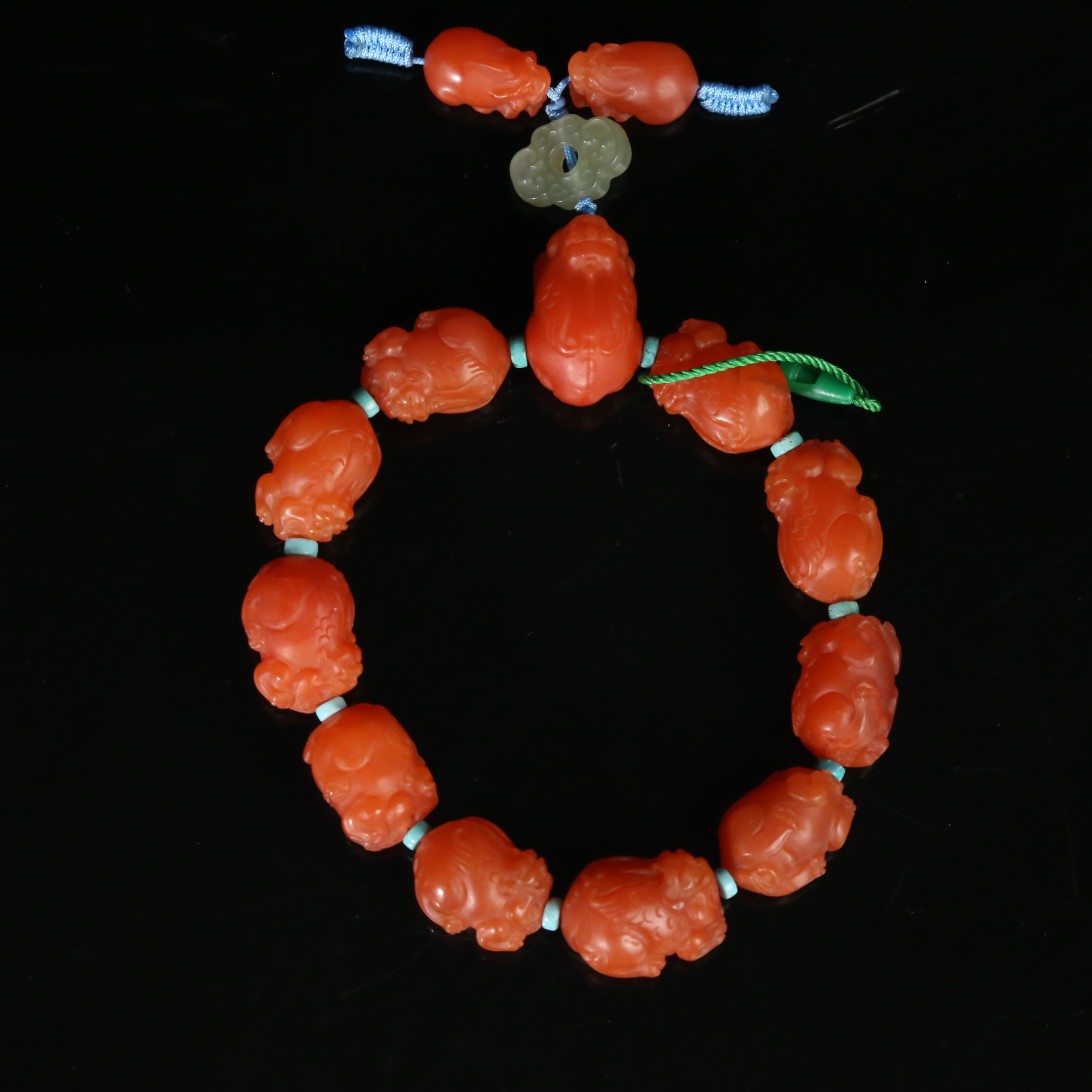 小年份南红玛瑙貔貅手持【文物宝库】AAJXD2507298015