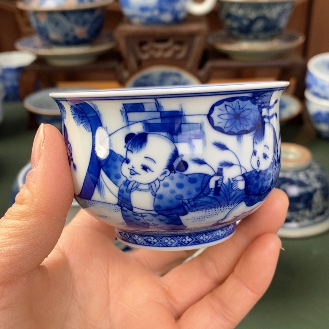 杯景德镇陶瓷手工手绘