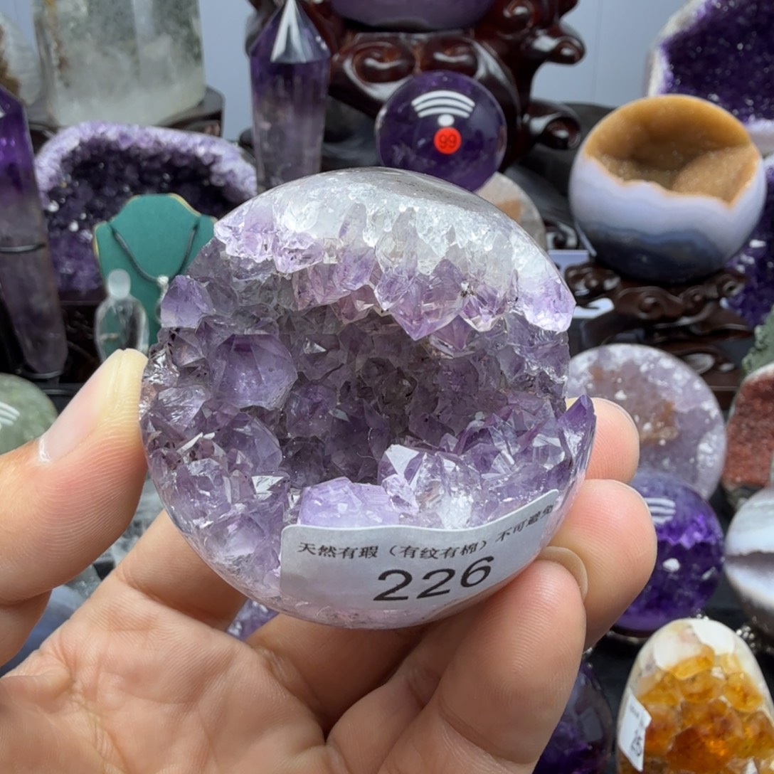 水晶摆件未镶嵌天然