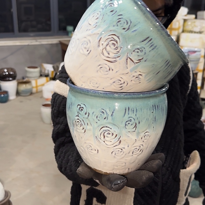 高度19口20啦啦花盆