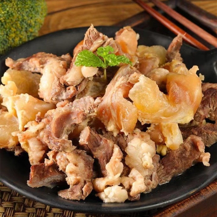 鲜烧牛腩筋头巴混搭各一袋到手两袋