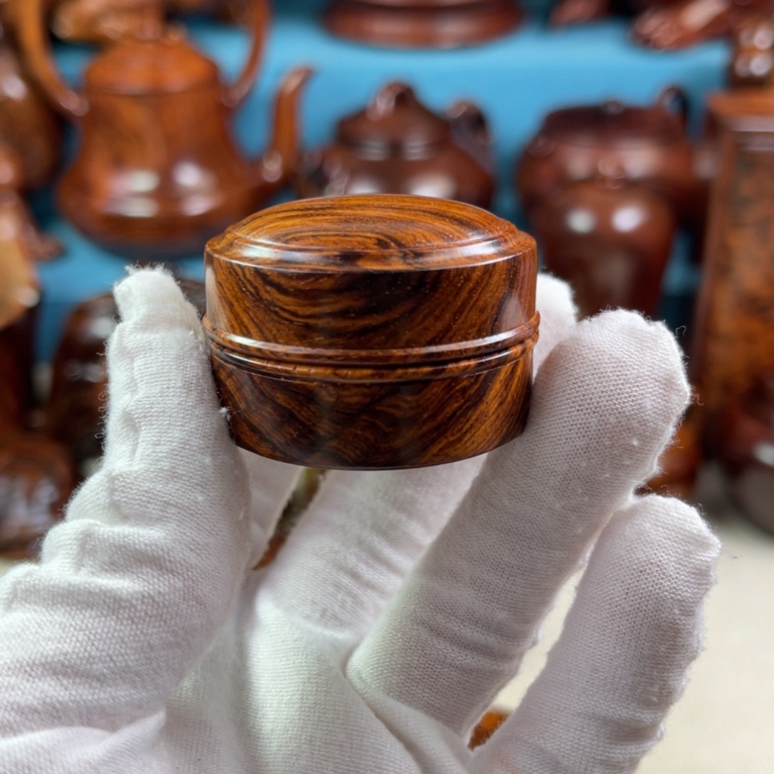 把件黄花梨/降香黄檀品香盒