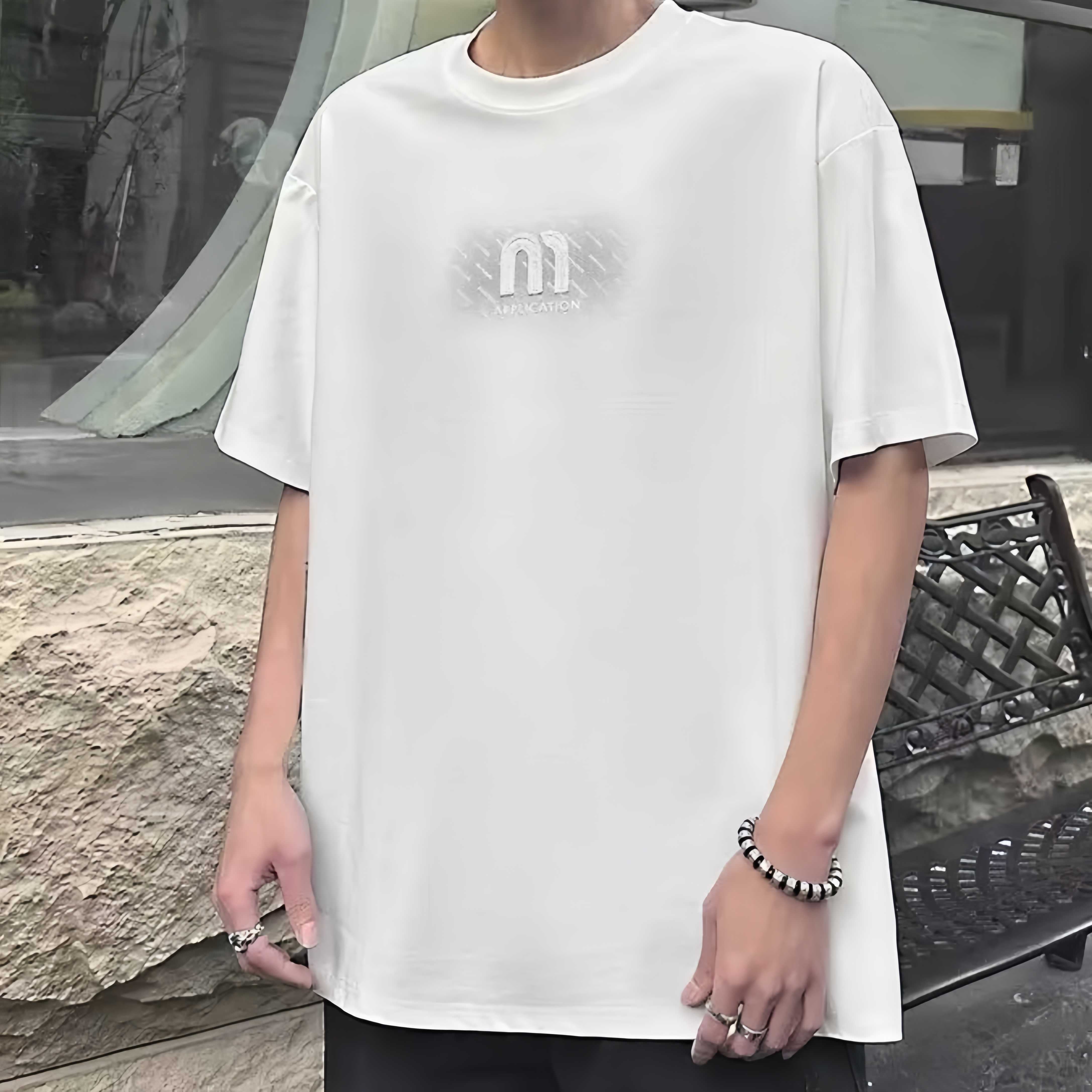 儿童服装中大童短袖夏季童装潮牌青少年冰氧棉男生衣服初中学生